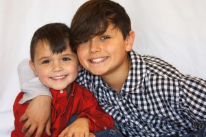 brothers, oldest, youngest, family, portrait