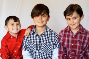 sitting, indoor, portrait, natural light, family, brothers