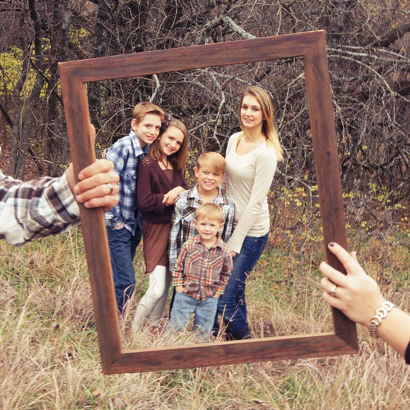 Ingram Family Kids with frame