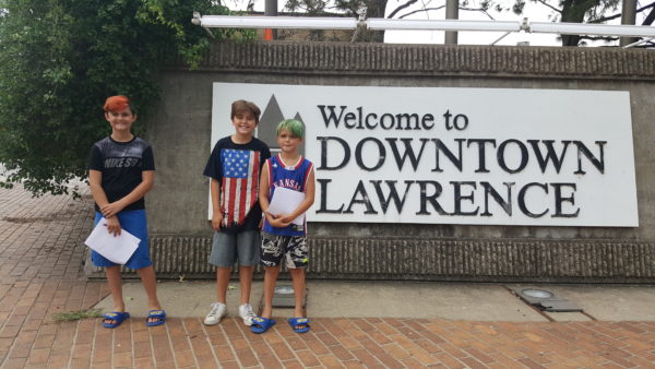 downtown, lawrence, kansas, ks, lfk, summer, kids, 2018